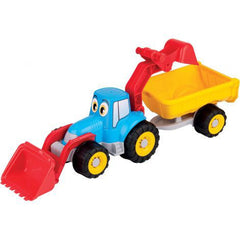 Tractor Cu Remorca Incarcator Si Cupa