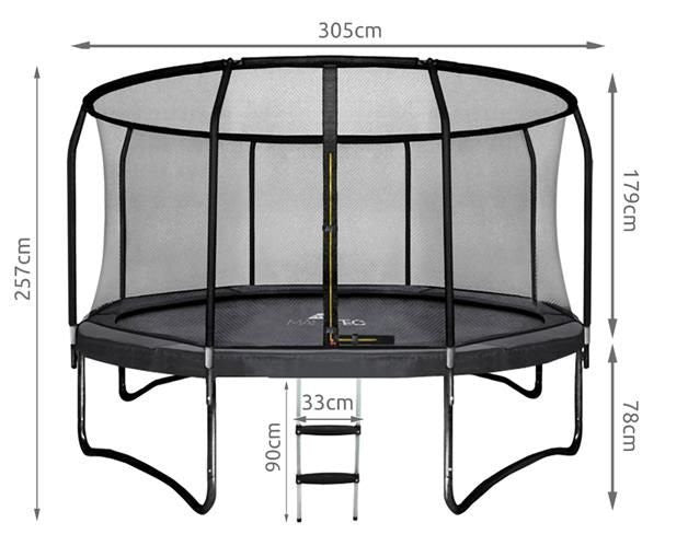 Trambulina de Gradina Copii plasa protectie 305 cm