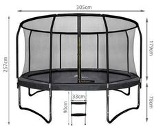 Trambulina de Gradina Copii plasa protectie 305 cm
