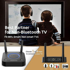 Transmitator TV Bluetooth 5.2 Dual Link, Optic/Coaxial, aptX HD si aptX-LL
