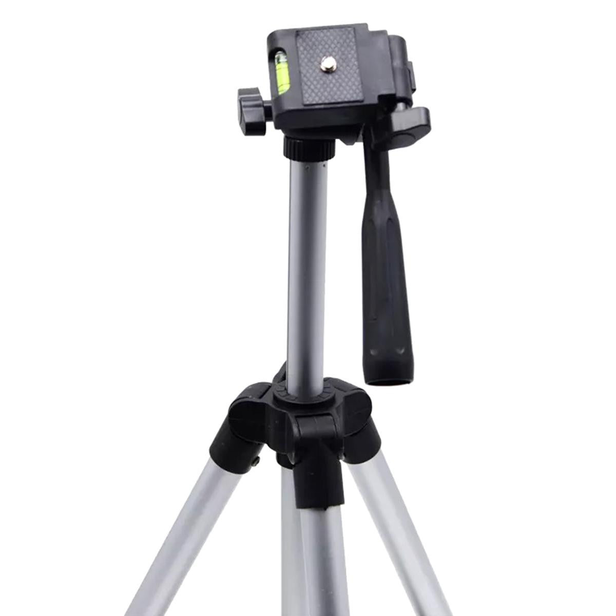 Trepied fotografic din aluminiu compact cu suport mobil 3D  Telecomanda Bluetooth