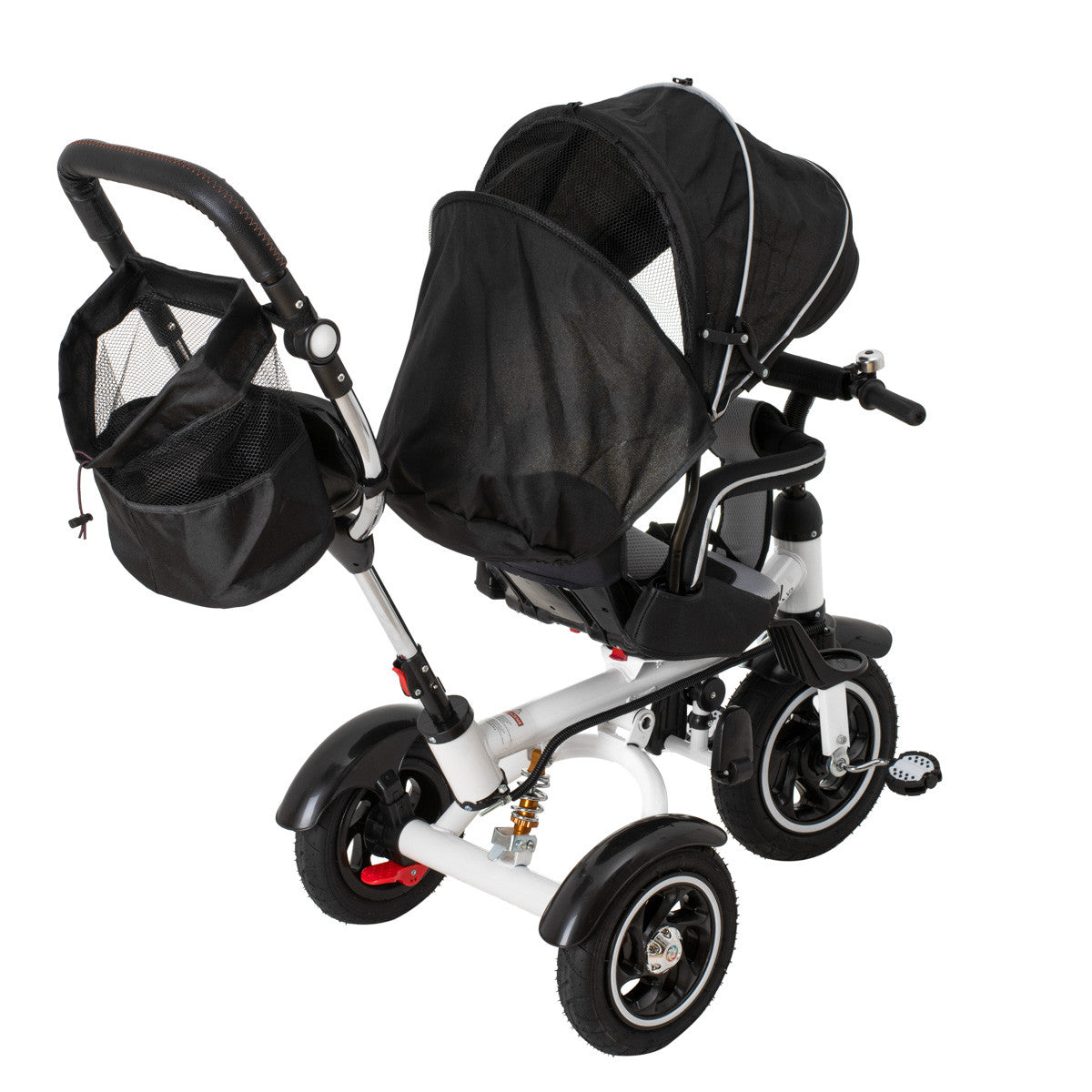Tricicleta si Carucior pentru copii Premium TRIKE FIX V3 culoare Neagra