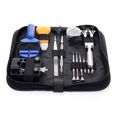 Trusa reparat ceasuri 13 piese set unelte si accesorii Procart