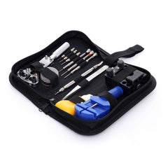 Trusa reparat ceasuri 13 piese set unelte si accesorii Procart