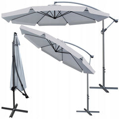 Umbrela gradina impermeabila diametru 300 cm unghi inclinare reglabil