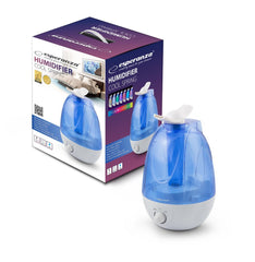 Umidificator aer rezervor 3.5 l cu Lampa de Veghe 7 culori Esperanza