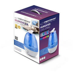 Umidificator aer rezervor 3.5 l cu Lampa de Veghe 7 culori Esperanza