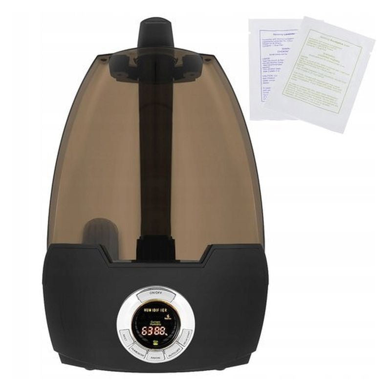 Umidificator cu ionizare aromaterapie 30w rezervor 5.8l 300mlh higrometru