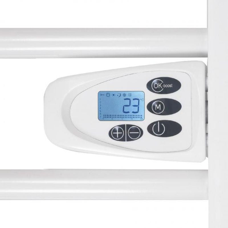 Uscator electric pentru prosoape 500w economic ecran lcd program saptamanal