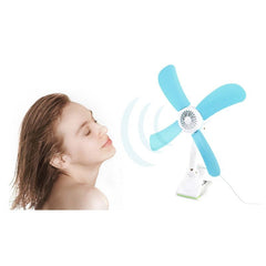 Ventilator Birou cu prindere tip clema si rotire vericala 360 grade