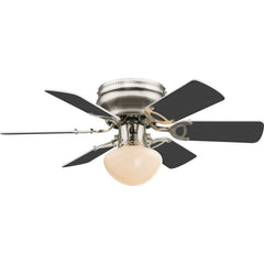 Ventilator cu lustra de tavan cu 3 trepte viteza Ugo Globo