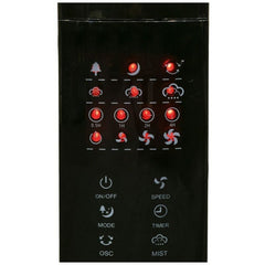 Ventilator cu umidificator 2in1 Ecran LED si recipient 3 l Home