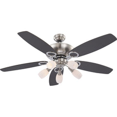 Ventilator de tavan Reversibil cu 3 trepte viteza si 2 fete gri-maro
