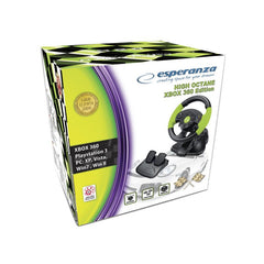 Volan Gaming cu pedale Xbox 360/PC/PS3 cu vibratii Esperanza