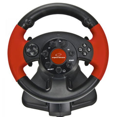Volan Gaming PC Playstation 2 Playstation 3 cu 13 butoane si vibratii Esperanza
