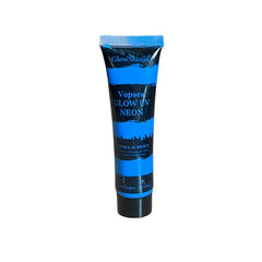 Vopsea glow uv albastru neon formula non-toxica pentru body painting recipient 25 ml