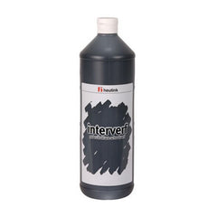 Vopsea Gouache sticla 1L culoare Negru - Heutink