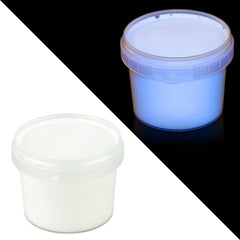 Vopsea invizibila fluorescenta reactiva uv transparenta alba recipient 100 g