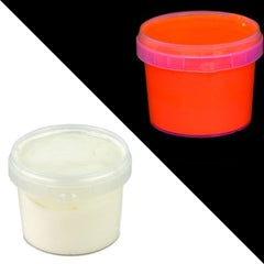 Vopsea invizibila fluorescenta reactiva uv transparenta rosie recipient 750 g