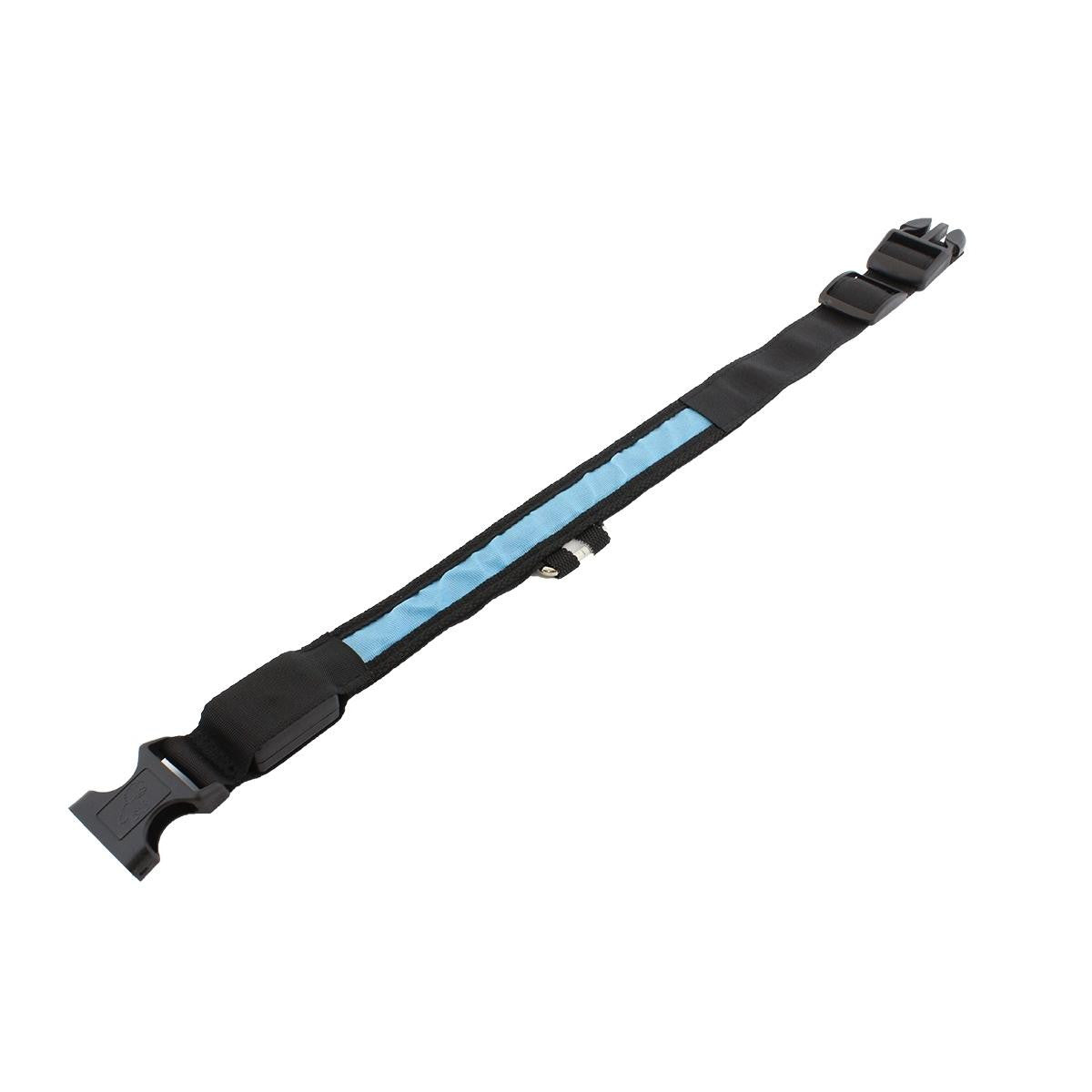Zgarda pentru pisica sau caine iluminata cu LED culoare Albastra AVX-AG232A